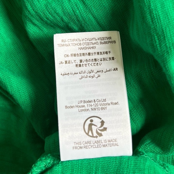 Boden Saskia Jersey Trim Dress - Picture 11 of 12